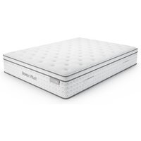 Paige Fabric Super King Size Mattress In White