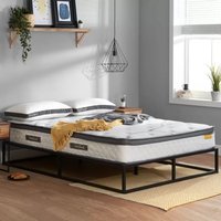 Hockley Fabric Super King Size Mattress In White