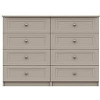 One Call Reid Ready Assembled 4 + 4 Drawer Chest